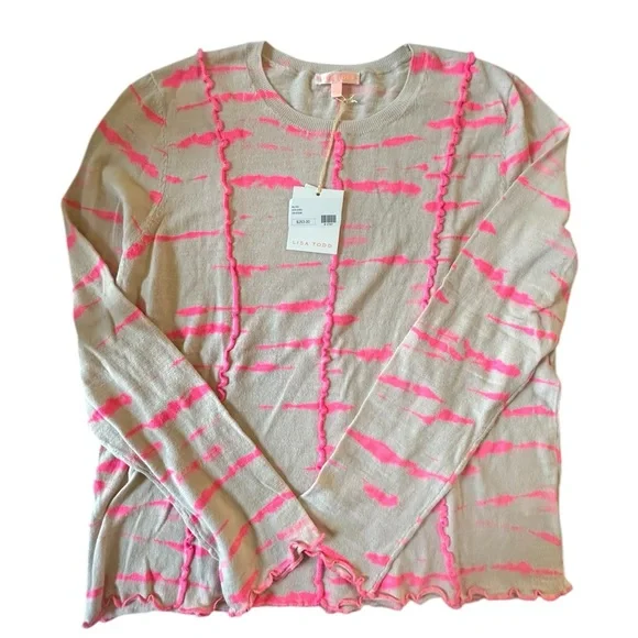 LISA TODD SS53 SWEATER NWT Large - Picture 4 of 6